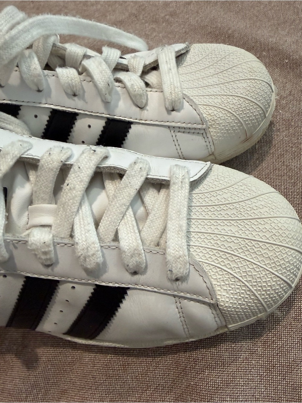 Adidas Originals Superstar White Black Gold Shell Toe Men’s 9 / Women's 10